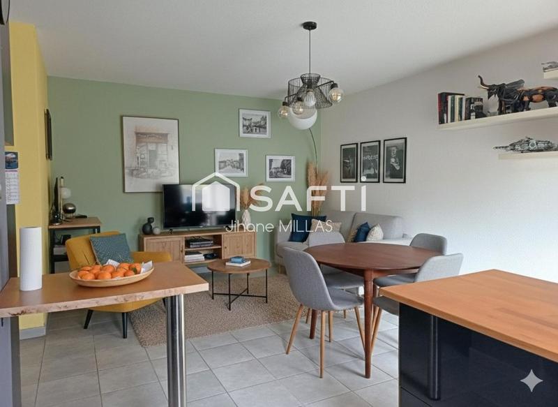 Appartement - 45 m² - 2 pièces
