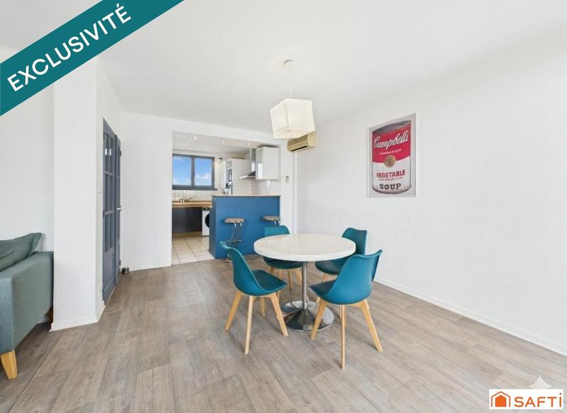 Appartement - 64 m² - 3 pièces