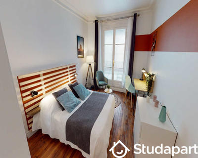 Chambre - 60 m² - 1 pièce