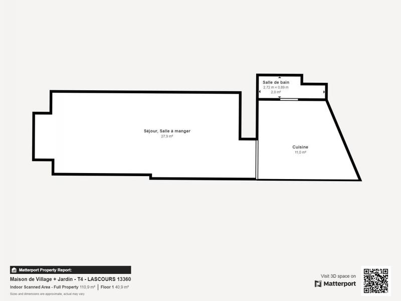 Maison de ville - 105 m² - 4 pièces