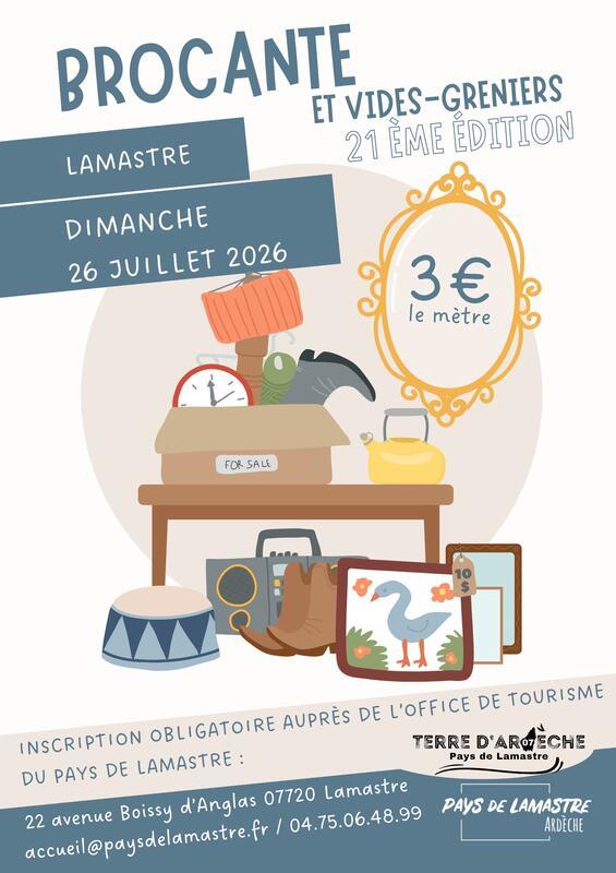 Brocante - vide-greniers