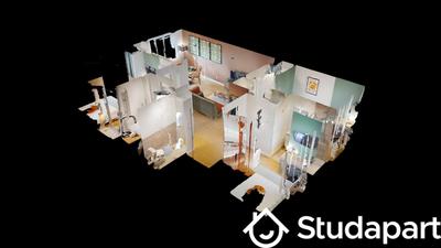 Chambre - 11 m² - 1 pièce