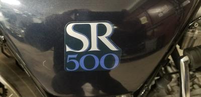 Yamaha Sr 500 yamaha bleu 0500 680