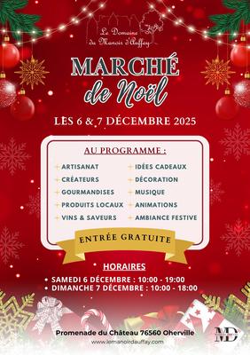 Marché de Noël au Manoir d'Auffay