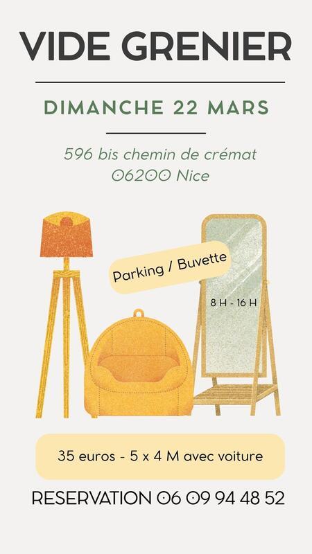 Vide grenier du printemps