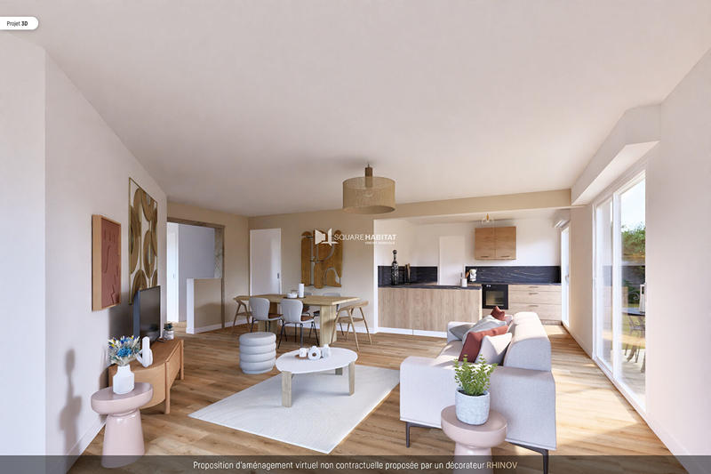 Appartement - 97 m² - 4 pièces