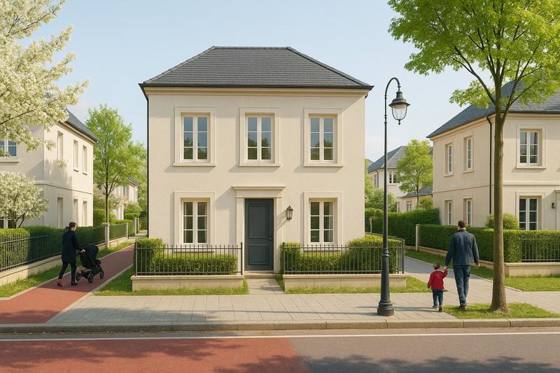 Maison - 90 m² - 4 pièces