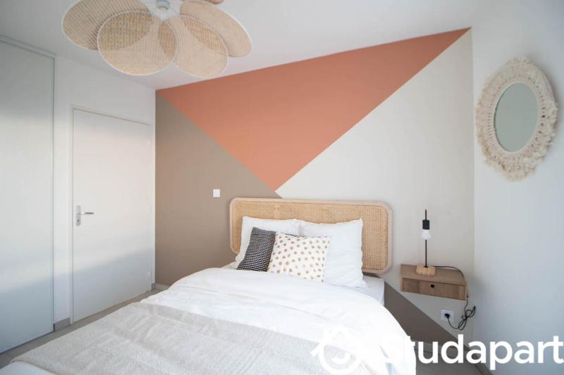 Chambre - 10 m² - 1 pièce