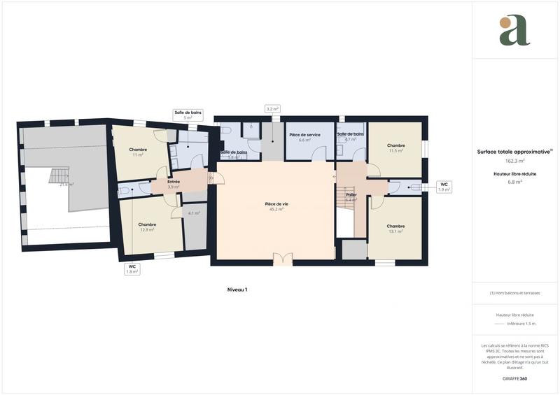 Maison - 345 m² - 11 pièces