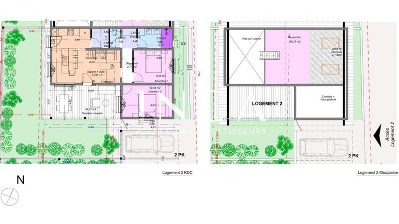 Maison - 75 m² - 4 pièces