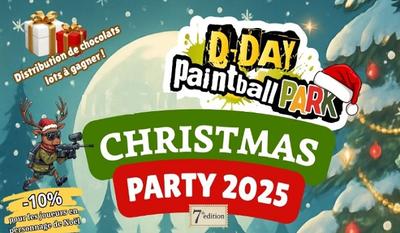 Christmas Party au d-Day Paintball Park
