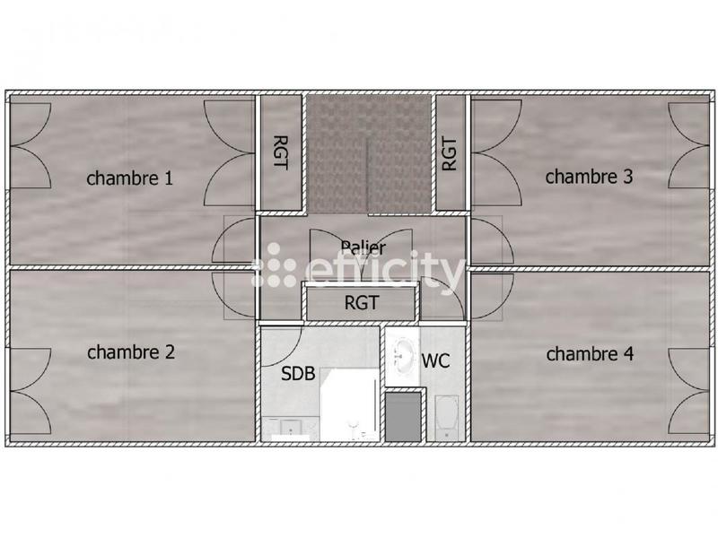 Maison - 100 m² - 5 pièces