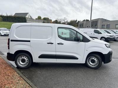 Peugeot Partner Fourgon 19 158,00 Ht - m 650 Kg Bluehdi 130 Eat8 3 Places Moduwork Camera Led Main Libre Berlingo