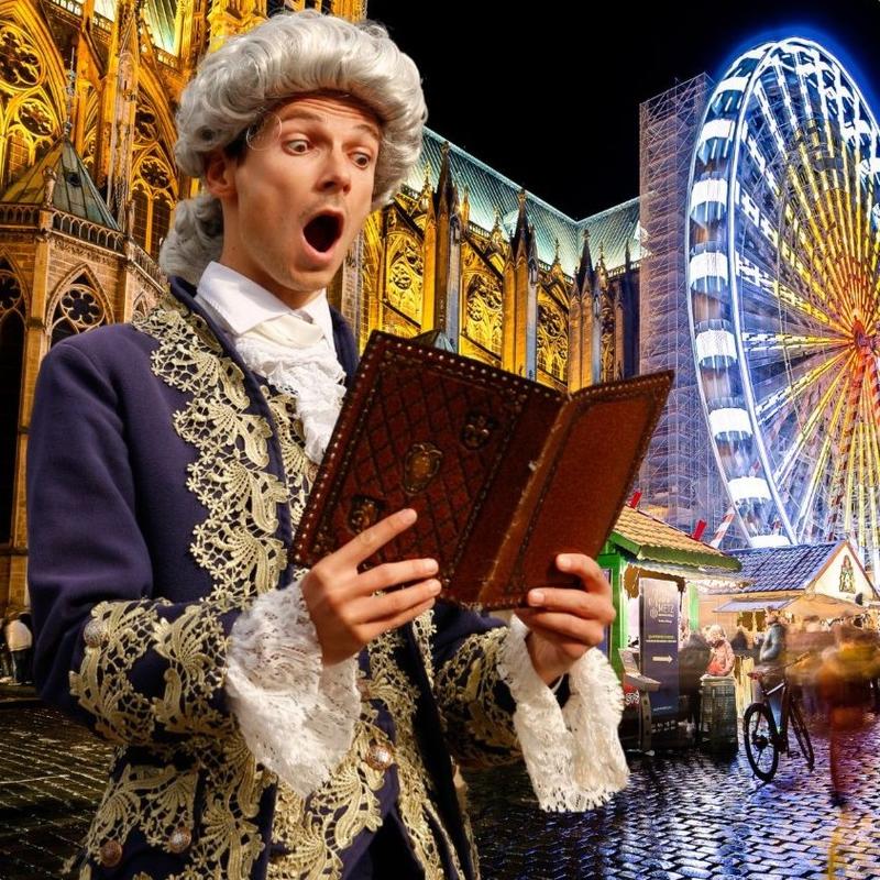 Visite insolite en costume - Metz la Royale