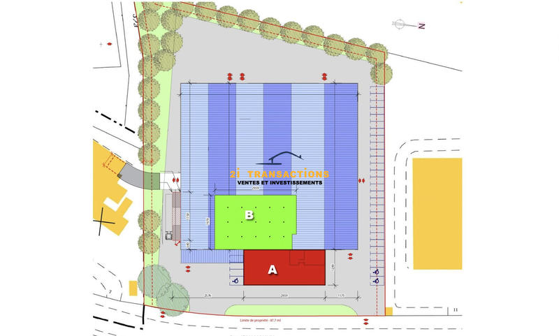Local d'activités - 4 489 m²