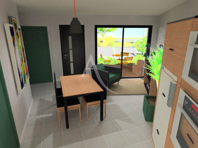 Maison - 50 m² - 3 pièces