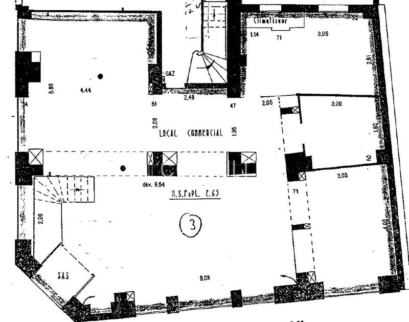 Local commercial - 167 m²