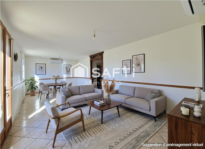 Maison - 92 m² - 5 pièces