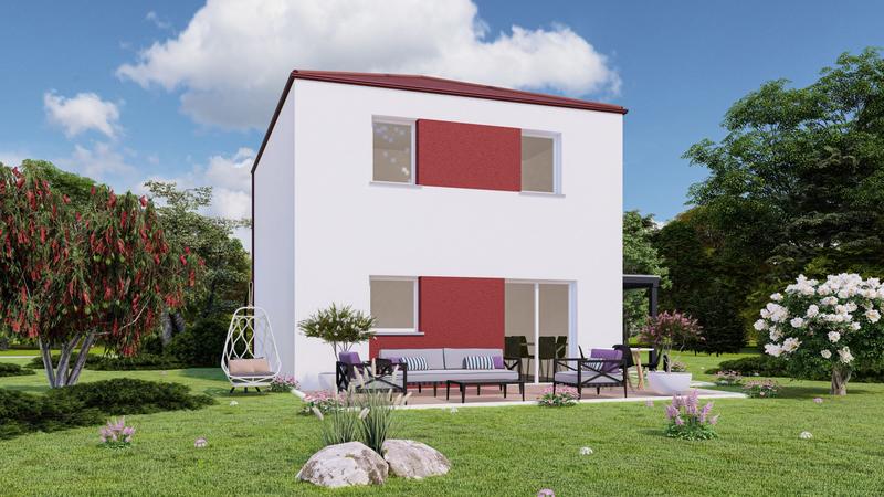 Maison - 90 m² - 5 pièces