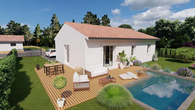 Maison - 80 m² - 5 pièces