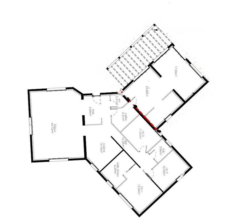 Maison - 172 m² - 7 pièces