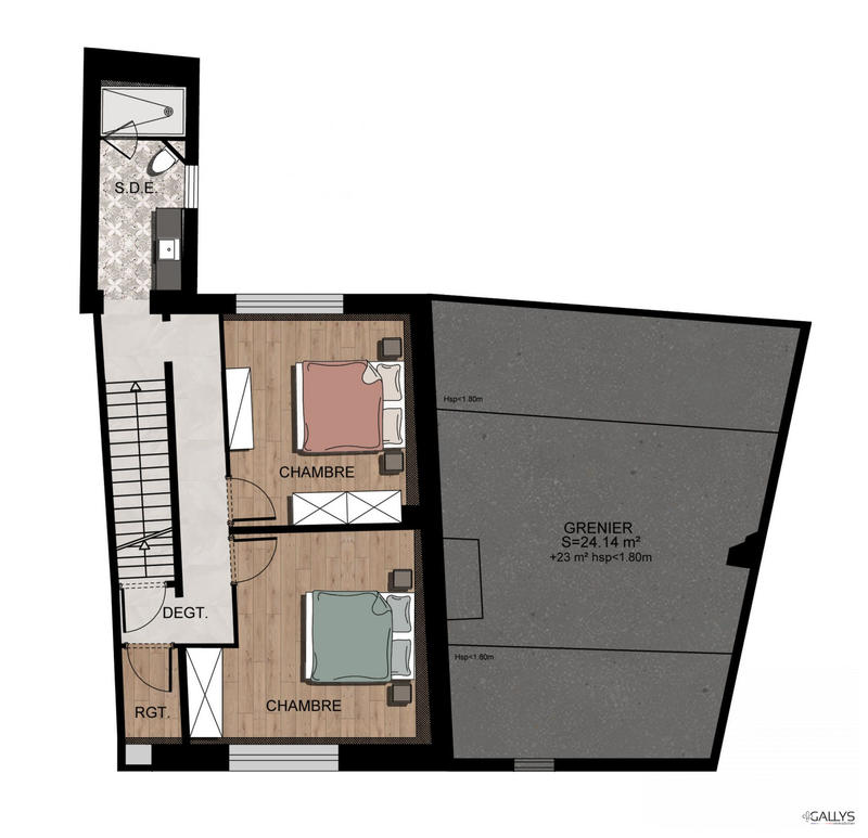 Maison - 130 m² - 4 pièces