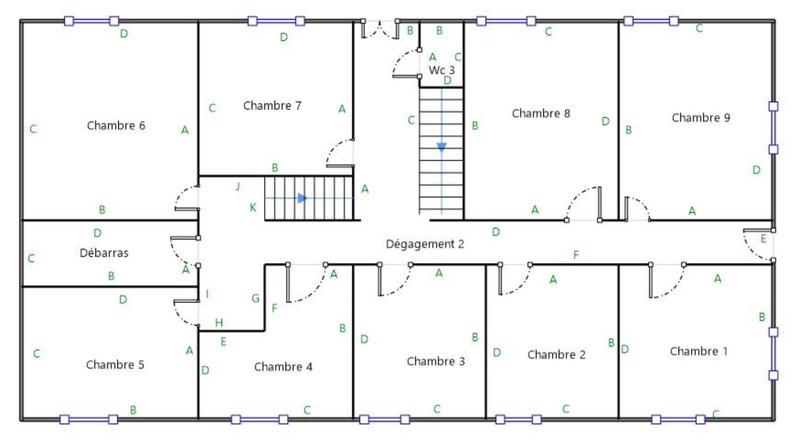Immeuble - 500 m² - 14 pièces