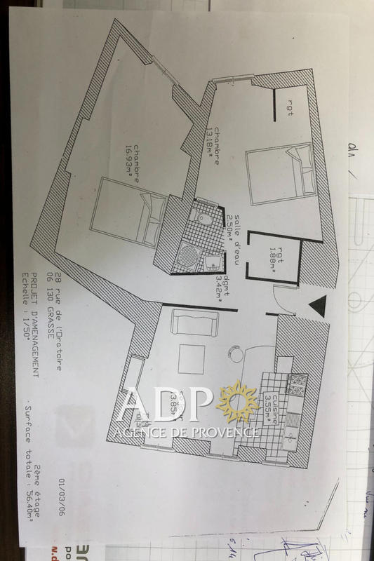 Appartement - 53 m² - 3 pièces