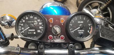 Yamaha Rd 250 yamaha bleu 0250 656