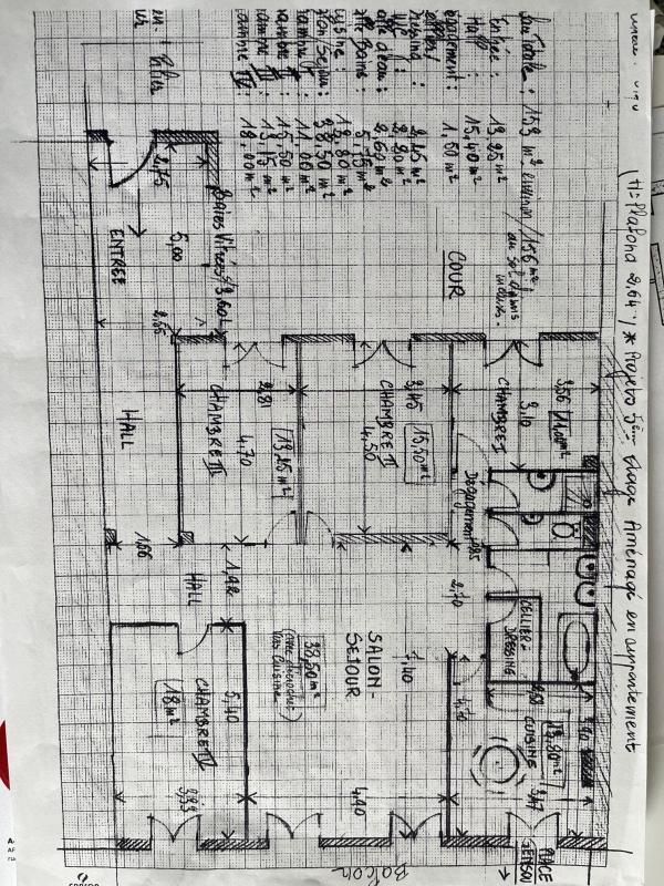 Appartement - 147 m² - 5 pièces