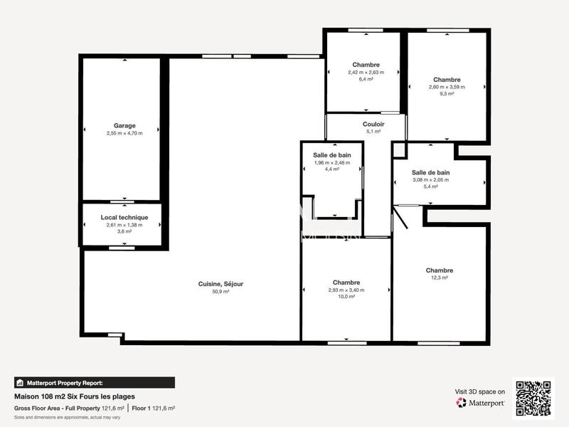 Maison - 108 m² - 5 pièces