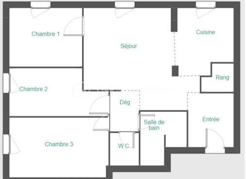 Appartement - 87 m² - 4 pièces