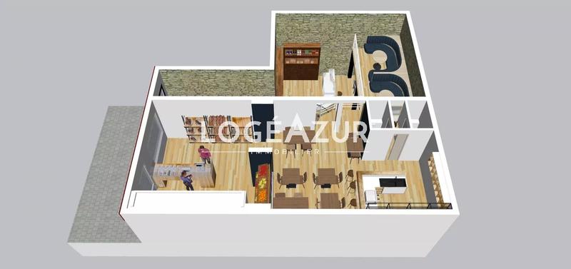 Fonds de commerce - 94 m²