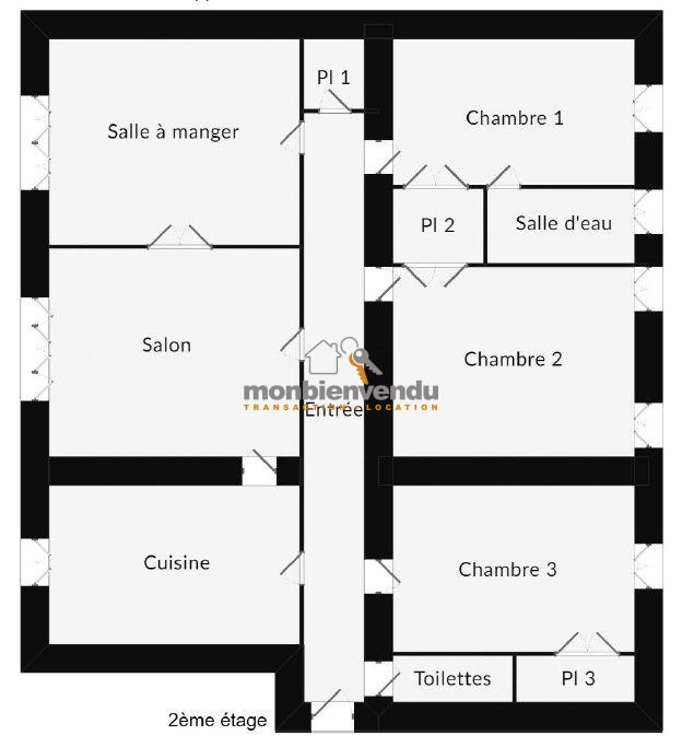 Appartement - 152 m² - 5 pièces
