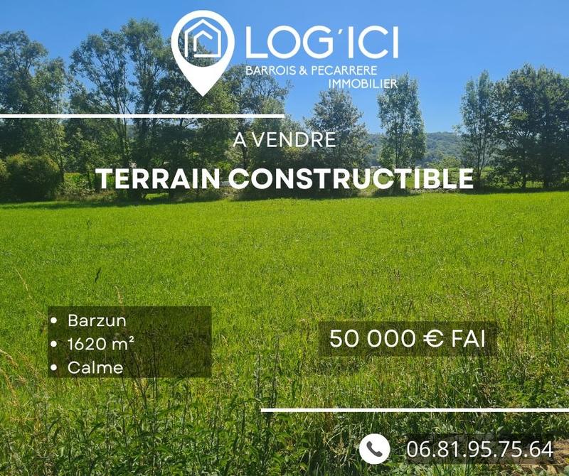 Terrain - 1 620 m²