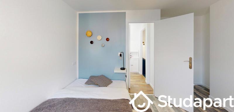 Chambre - 12 m² - 1 pièce