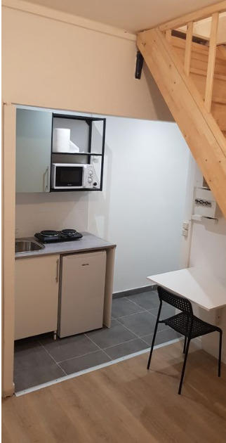 Studio - 17 m² - 1 pièce