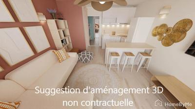 Appartement - 25 m² - 1 pièce