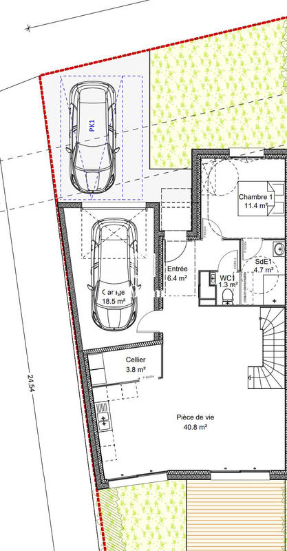 Maison - 115 m² - 5 pièces