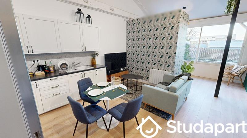 Chambre - 12 m² - 1 pièce