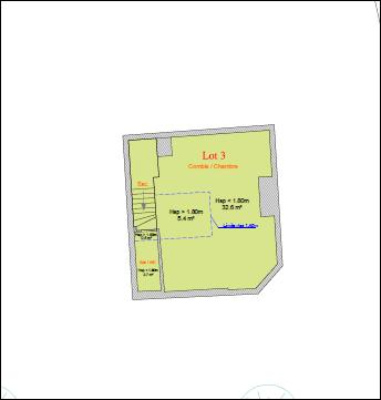 Appartement - 179 m² - 5 pièces