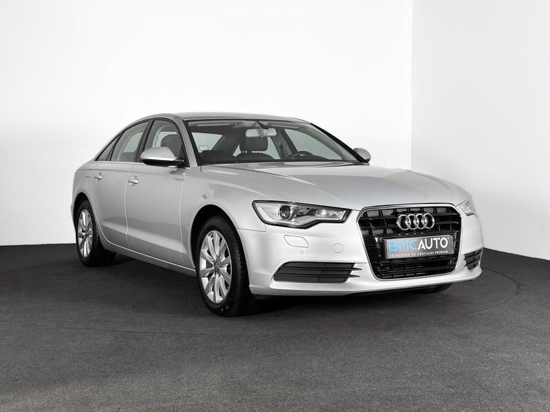 Audi A6 Berline 2.0 Tdi 163ch Multitronic Ja17p Cuir Chauf Regul Gps Tel Clim Attelage 163 Ch 1°Main