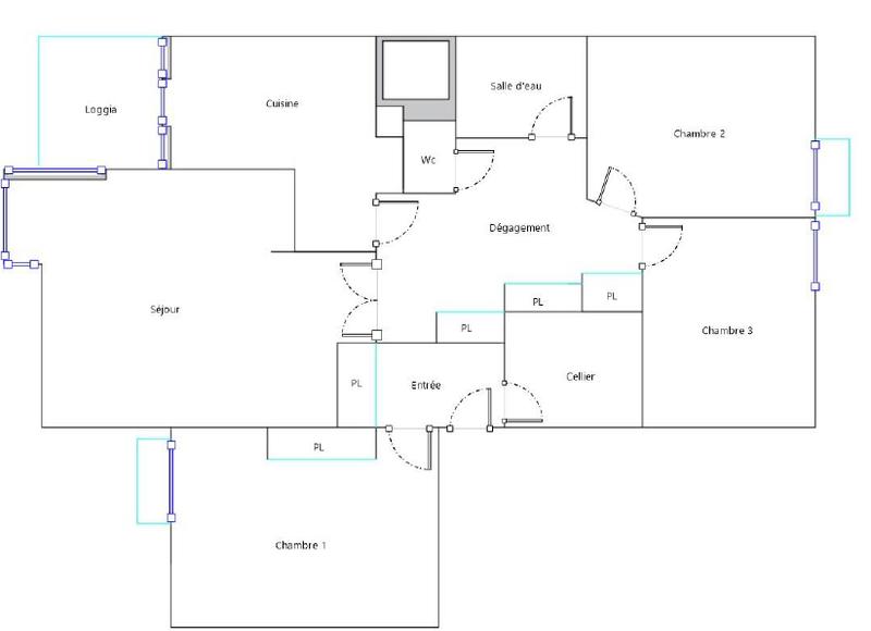 Appartement - 81 m² - 4 pièces