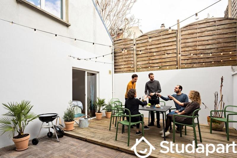 Chambre - 12 m² - 1 pièce