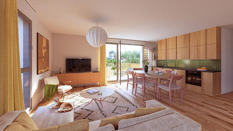 Appartement - 39 à 99 m² - 2 à 5 pièces