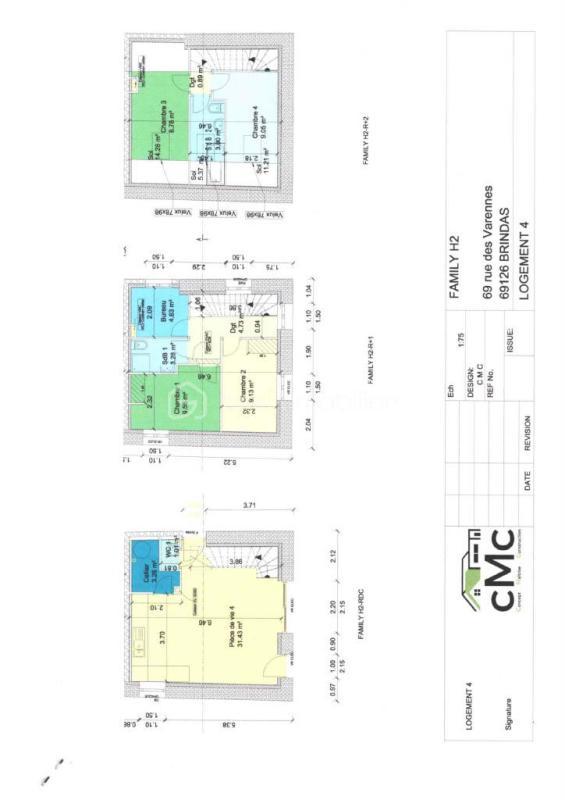 Duplex - 99 m² - 5 pièces