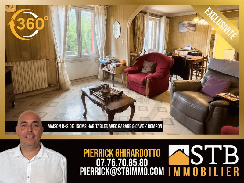 Maison - 165 m² - 6 pièces