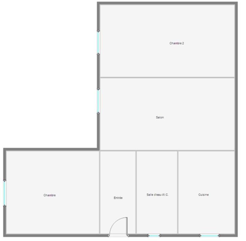 Appartement - 41 m² - 3 pièces