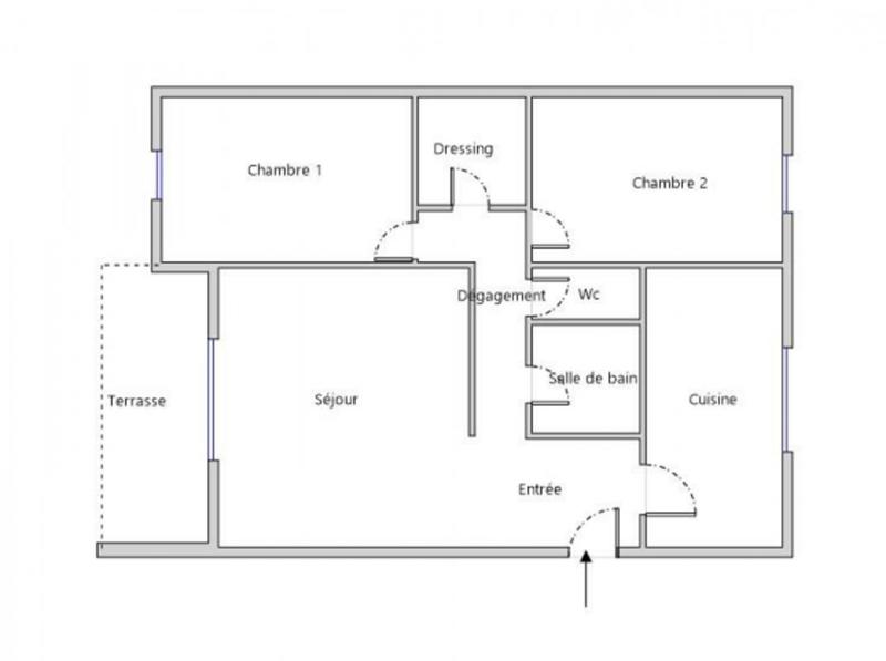Appartement - 78 m² - 3 pièces