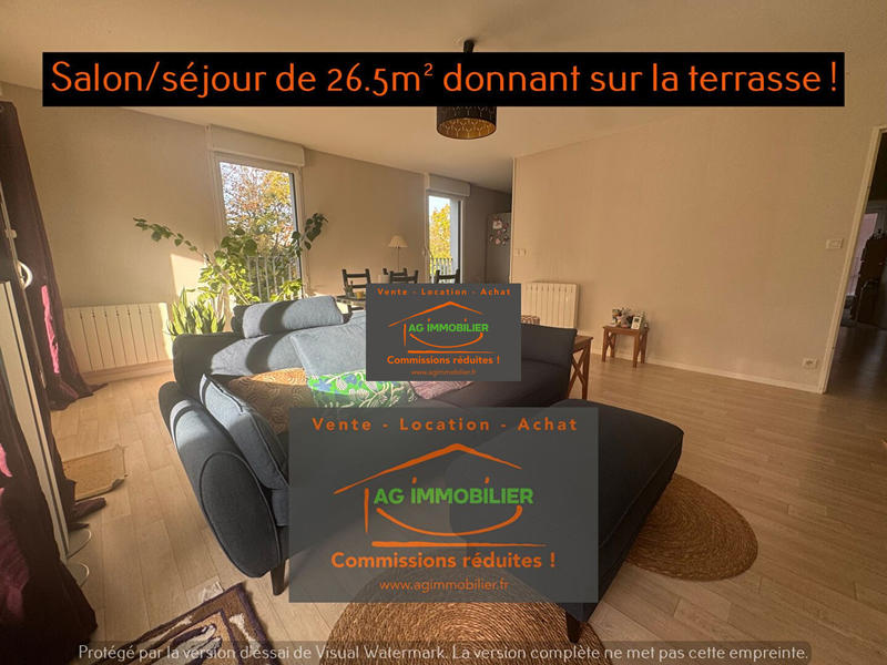 Appartement - 72 m² - 3 pièces